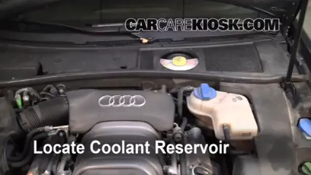 2004 Audi A6 3.0L V6 Antigel (Liquide de Refroidissement) Réparer les Fuites